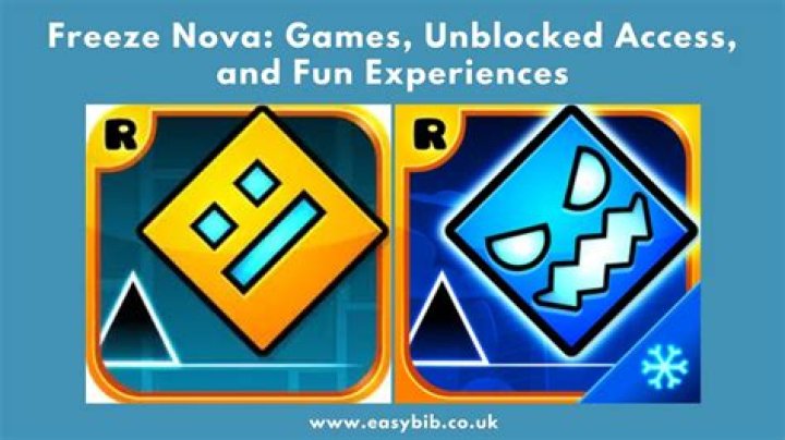 Unblocked Games Freeze Nova: Your Go-To Spot for Free Online Fun